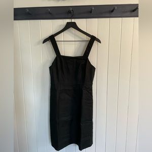 J.Crew Size 4 Black Linen Dress